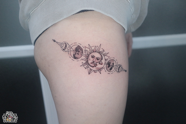 名古屋　タトゥー　女性